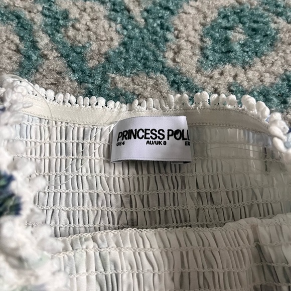 Princess Polly Blue Floral Mini Dress - Picture 2 of 2